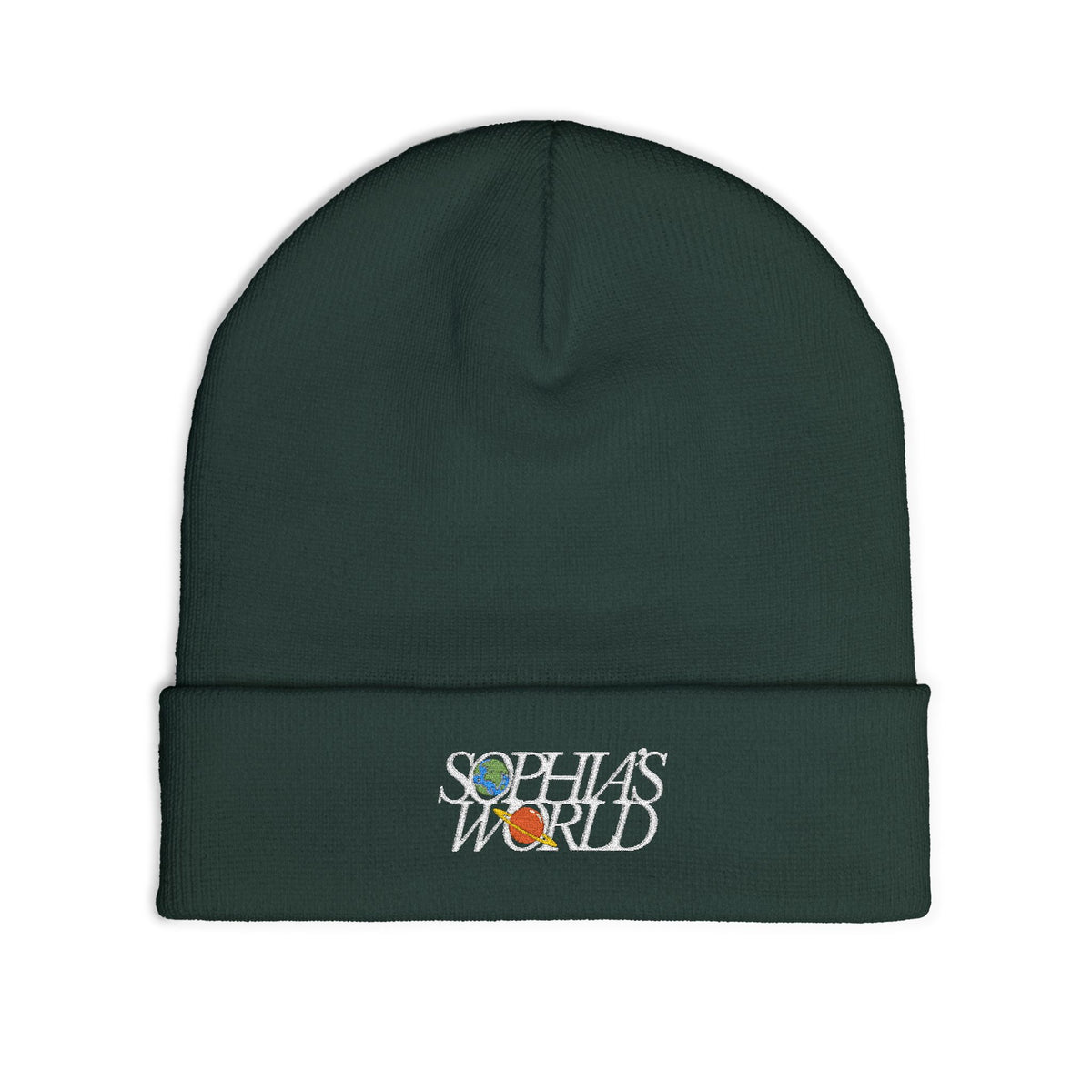 Knit Beanie (Embroidery)